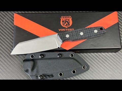 Vosteed Mink fixed blade knife in a Larger version !!!