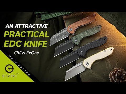 The new CIVIVI ExOne,a modernized Liner Lock knife