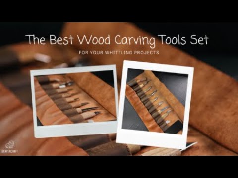 Deluxe Wood Carving Set | Premium Whittling Tools for Beginners