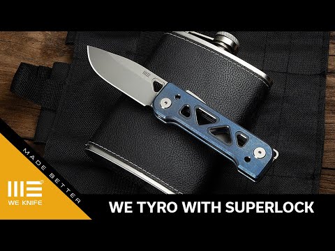 WE Tyro With Superlock (Most Fidgety Knife Ever)