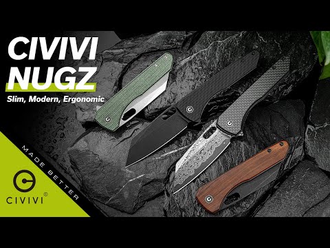 New drop CIVIVI Nugz Liner Lock Flipper Knife