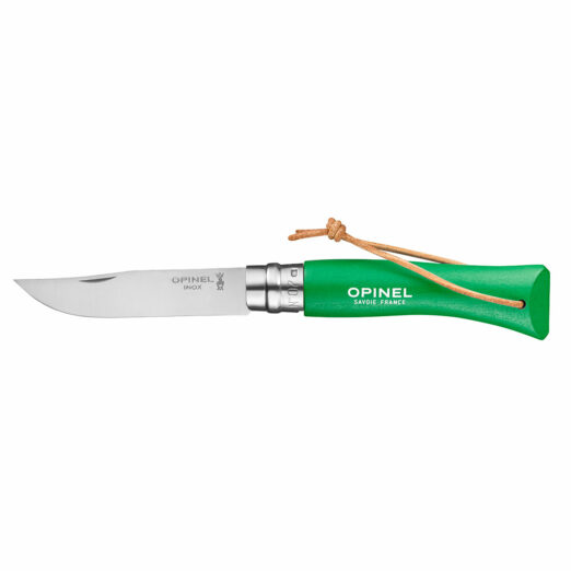 Opinel Colorama Trekking #07 Stainless Steel Folding Knife with Lanyard