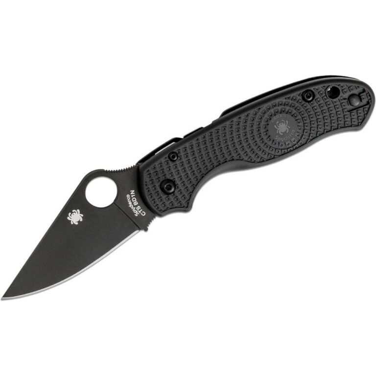 Spyderco Para 3 Lightweight C223PBBK – Black FRN with Black DLC CTS ...