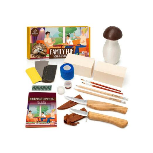 BeaverCraft DIY09 - Family Fun Wood Carving Kit