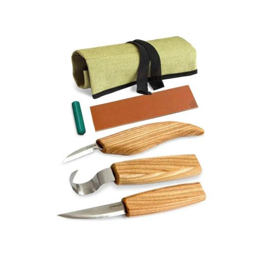 BeaverCraft S13 Right Handed Spoon Carving Set