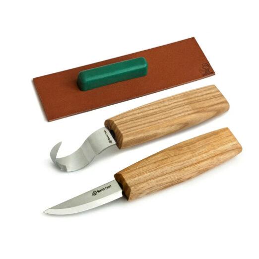 Beaver Craft S01 Basic Spoon Carving Kit for Right-Handed Beginners