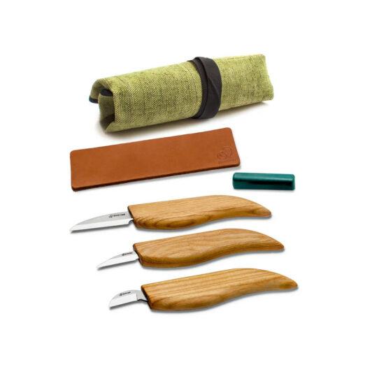 BeaverCraft S15 Starter Chip and Whittle Wood Carving Set