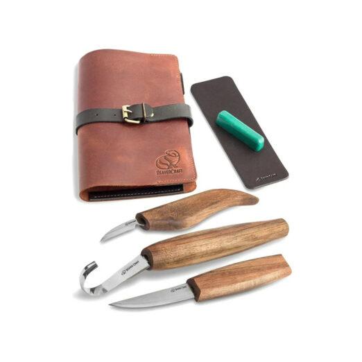 BeaverCraft S13X Premium Wood Carving Set for Spoon Carving