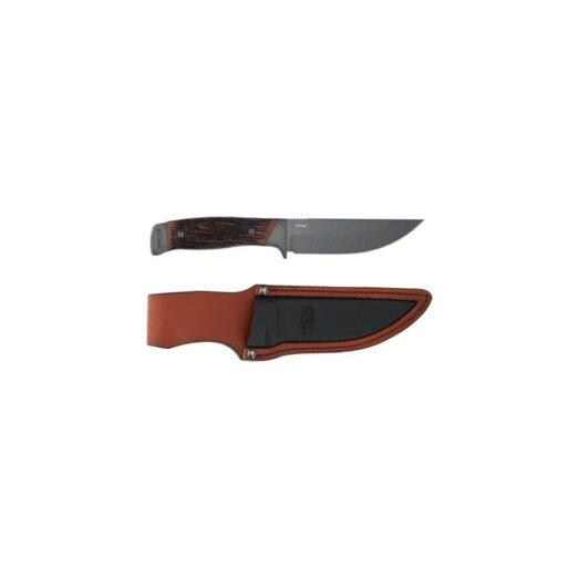 Schrade Old Timer Frontier Fixed Blade 131OTF + Leather/Injection Moulded Pouch