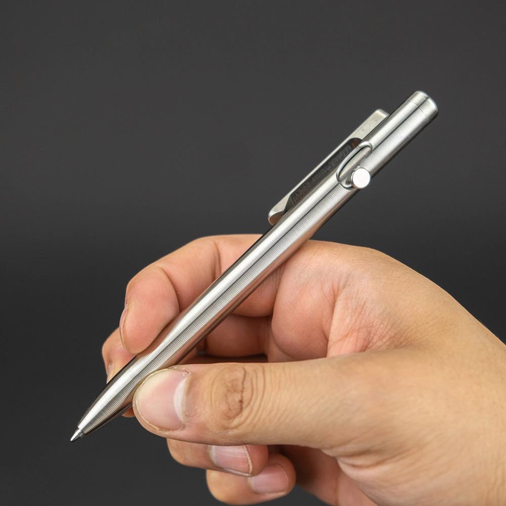 Tactile Turn Slim Titanium Bolt Action Pen