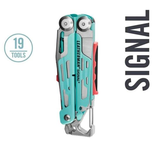 Leatherman SIGNAL® Aqua with Button Pouch